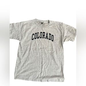 Colorado Gildan Heather Gray Heavy Cotton T-Shirt